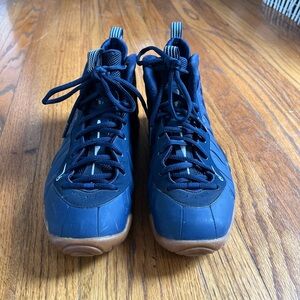 Nike Blue High-Top Sneakers